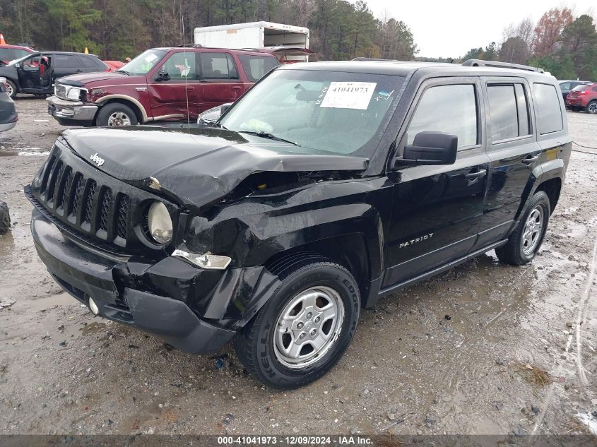 VIN 1C4NJPBA3ED617815 2014 Jeep Patriot, Sport no.2