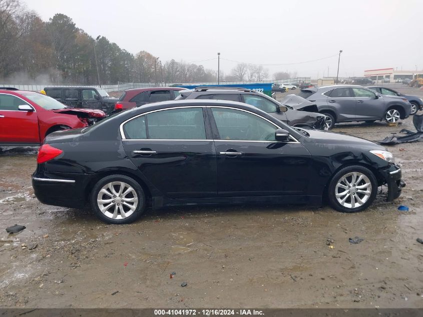 2012 Hyundai Genesis 3.8 VIN: KMHGC4DD3CU188421 Lot: 41041972