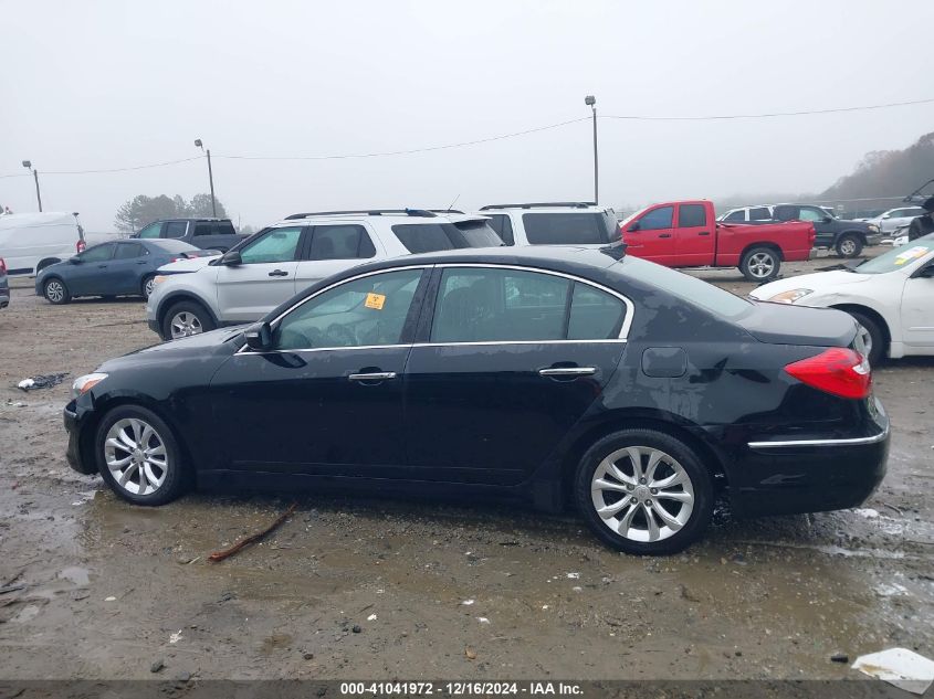 2012 Hyundai Genesis 3.8 VIN: KMHGC4DD3CU188421 Lot: 41041972