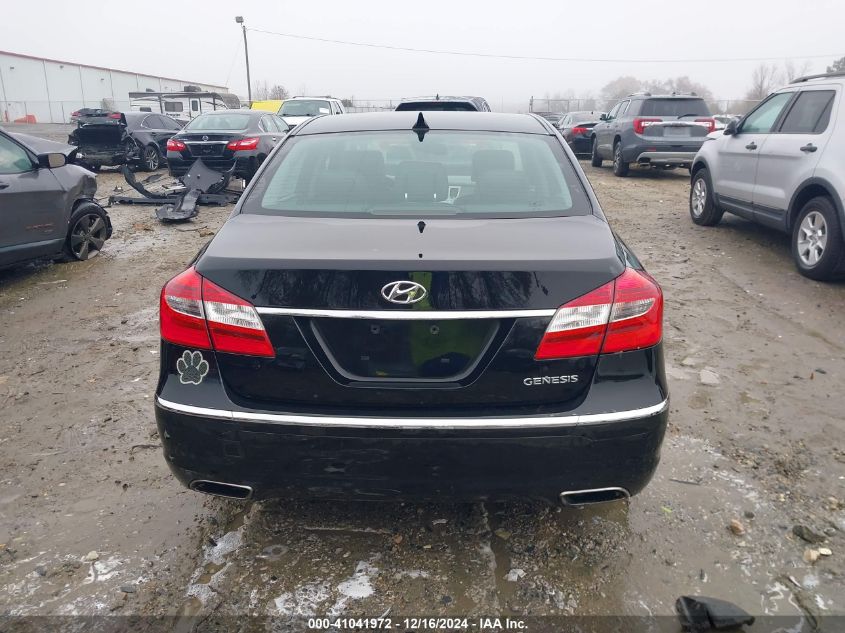 2012 Hyundai Genesis 3.8 VIN: KMHGC4DD3CU188421 Lot: 41041972