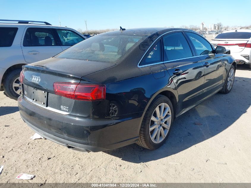 2016 AUDI A6 2.0T PREMIUM PLUS - WAUGFAFC5GN050875