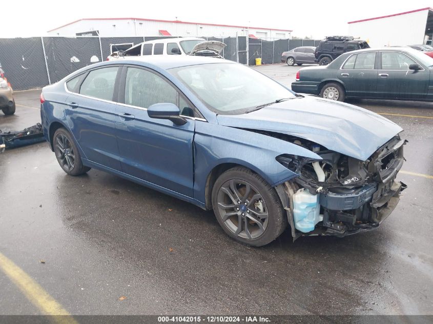 2018 FORD FUSION S - 3FA6P0G72JR260383