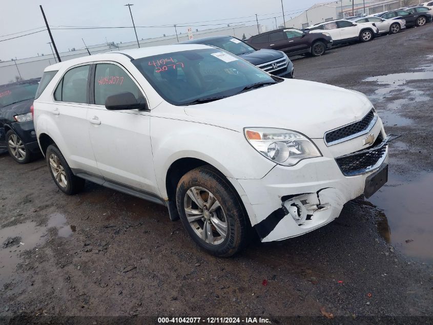 VIN 1GNALBEK5DZ118040 2013 Chevrolet Equinox, LS no.1