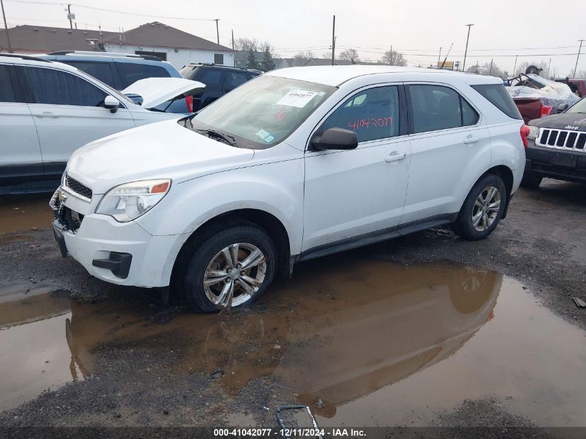 VIN 1GNALBEK5DZ118040 2013 Chevrolet Equinox, LS no.2