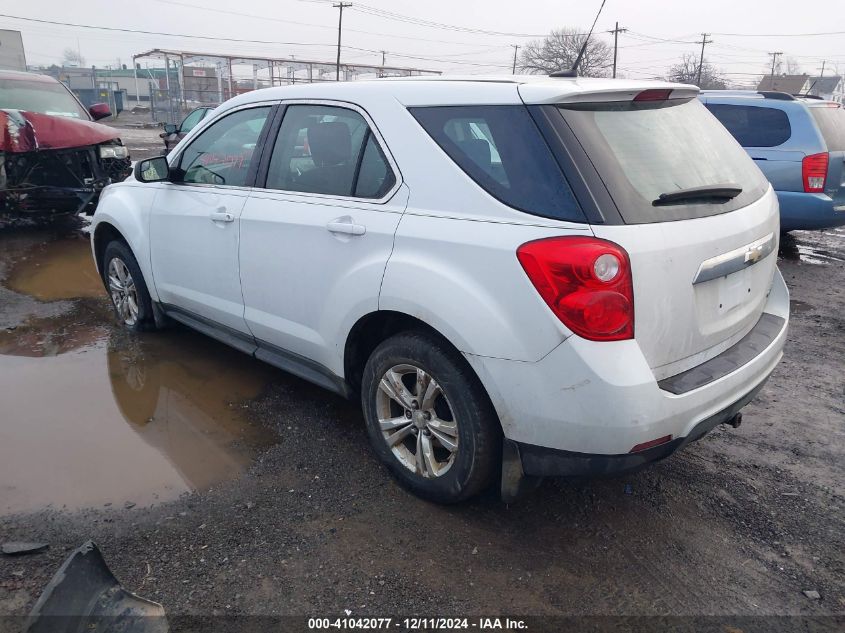 VIN 1GNALBEK5DZ118040 2013 Chevrolet Equinox, LS no.3