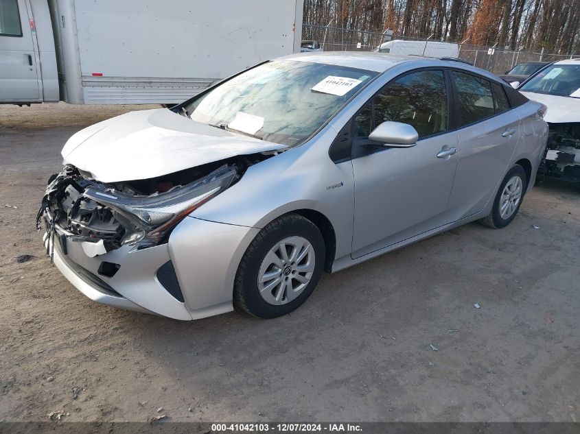 VIN JTDKBRFUXG3018595 2016 Toyota Prius, Two no.2