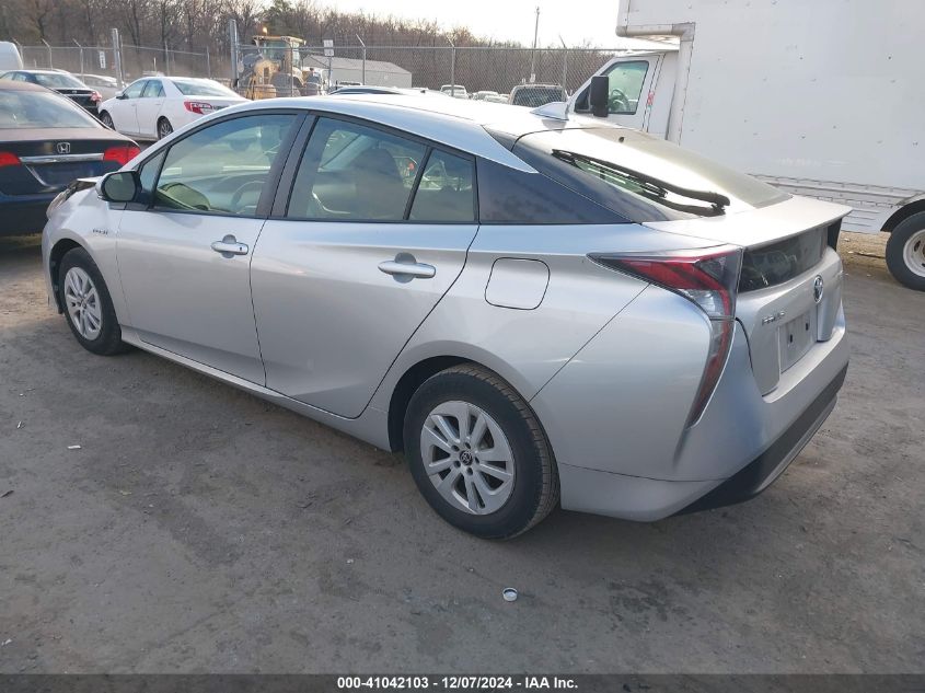 VIN JTDKBRFUXG3018595 2016 Toyota Prius, Two no.3