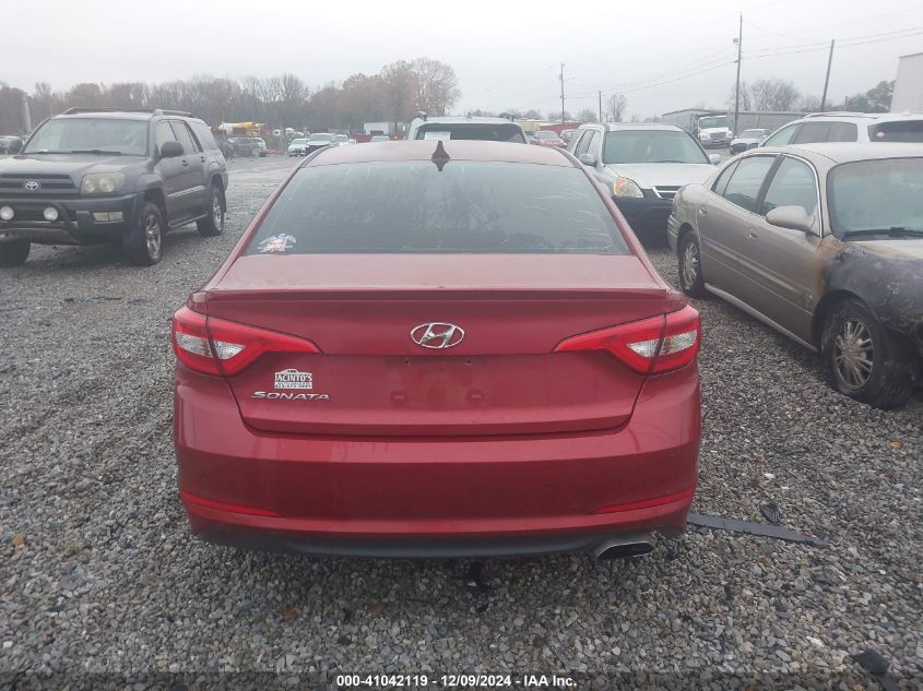 VIN 5NPE24AF4GH363599 2016 HYUNDAI SONATA no.16