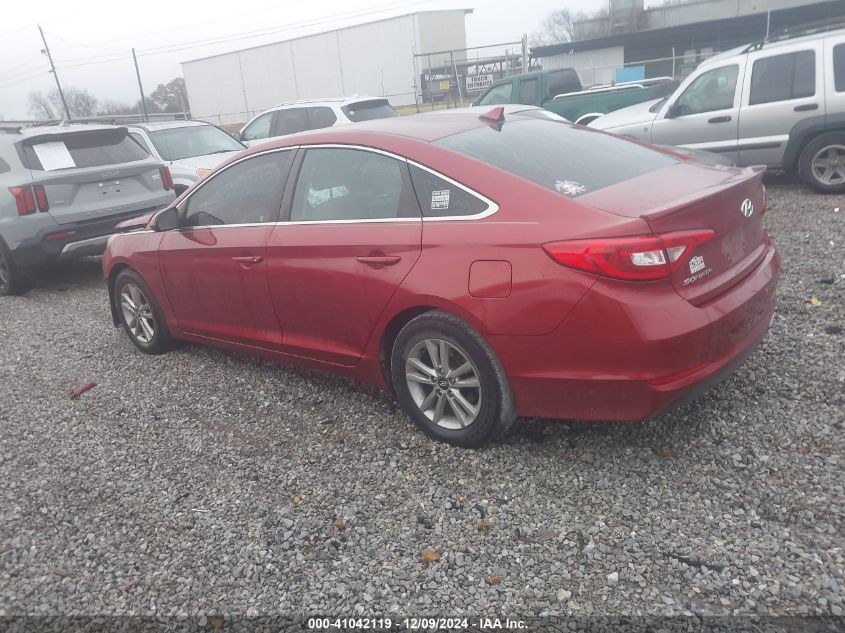 VIN 5NPE24AF4GH363599 2016 HYUNDAI SONATA no.3