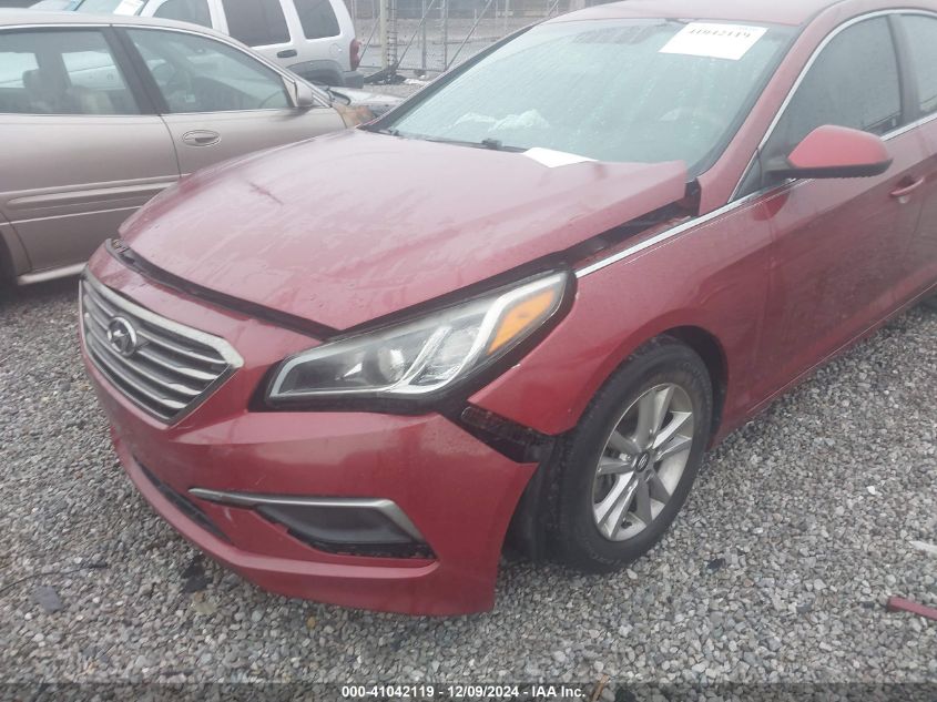 VIN 5NPE24AF4GH363599 2016 HYUNDAI SONATA no.6