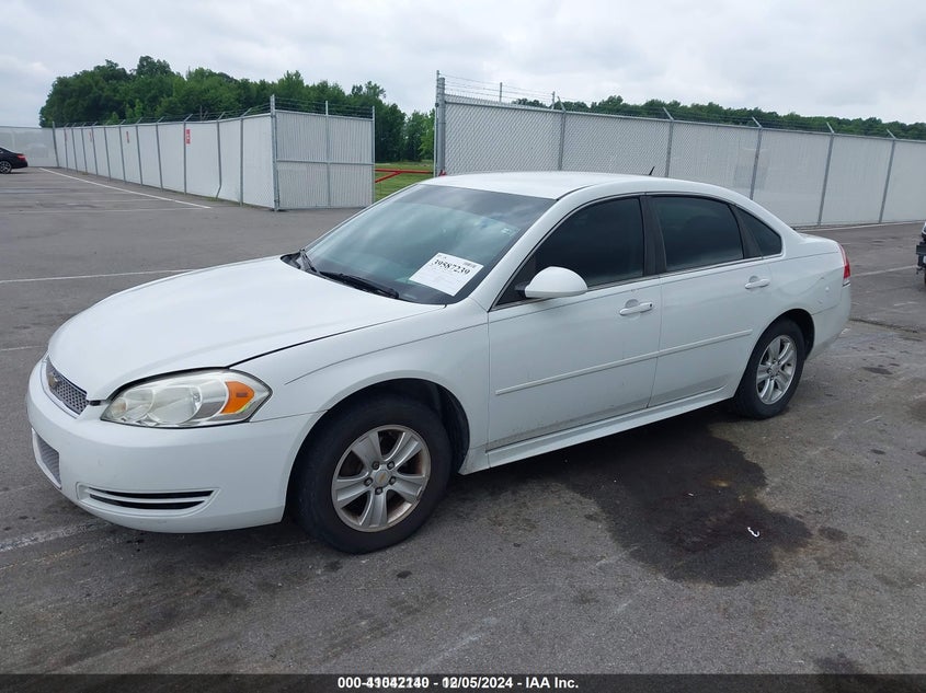 2014 CHEVROLET IMPALA LIMITED LS - 2G1WA5E37E1133091