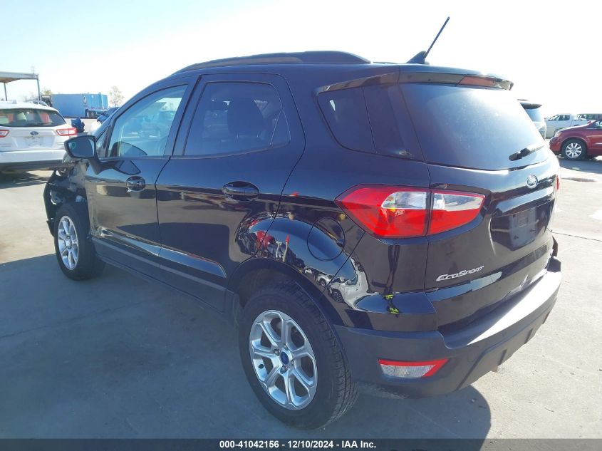 VIN MAJ3S2GE3KC286485 2019 FORD ECOSPORT no.3