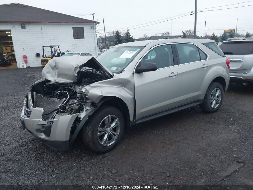 VIN 2GNFLEEK8E6375603 2014 Chevrolet Equinox, LS no.2