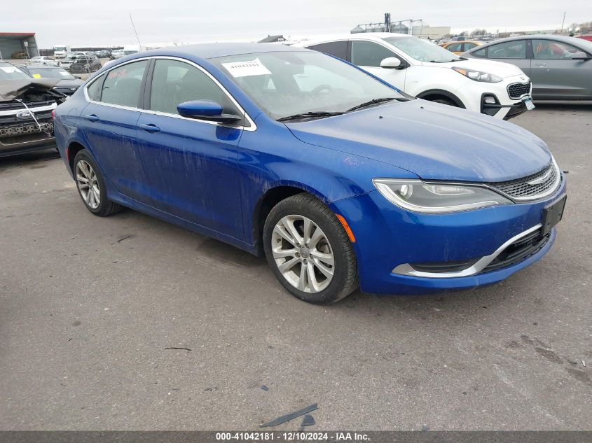 VIN 1C3CCCAB6FN538093 2015 CHRYSLER 200 no.1