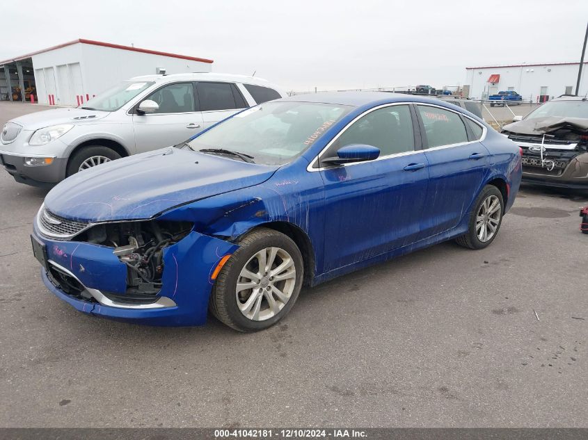 VIN 1C3CCCAB6FN538093 2015 CHRYSLER 200 no.2