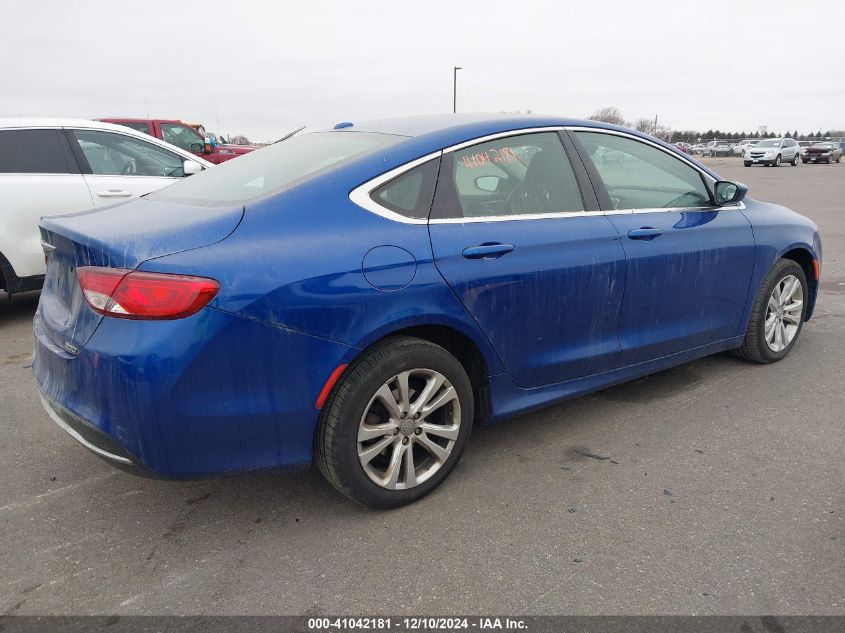 VIN 1C3CCCAB6FN538093 2015 CHRYSLER 200 no.4