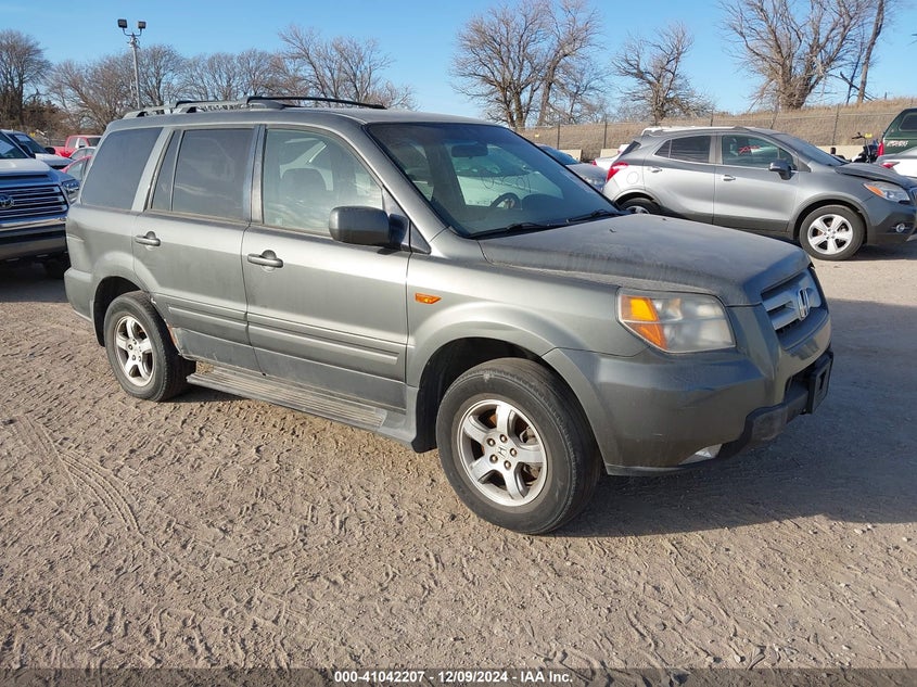 2008 HONDA PILOT VIN: 5FNYF28408B000792
