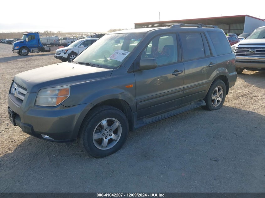 2008 HONDA PILOT VIN: 5FNYF28408B000792