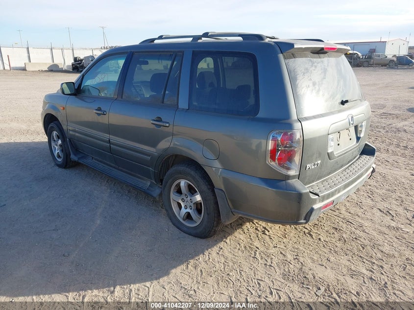 2008 HONDA PILOT VIN: 5FNYF28408B000792