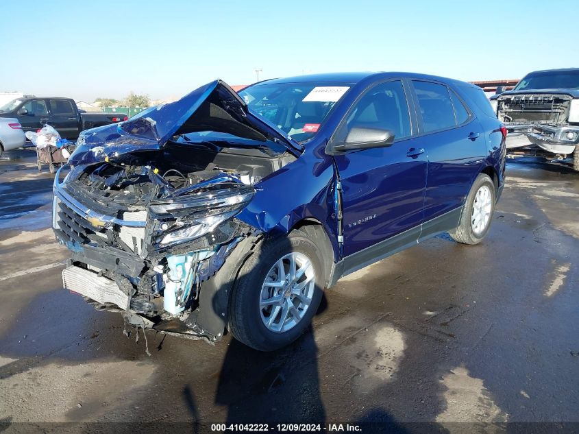 VIN 3GNAXHEG8PL170423 2023 Chevrolet Equinox, Fwd Ls no.2