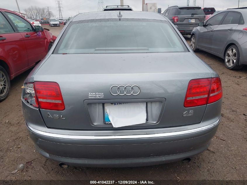 2008 Audi A8 L 4.2 VIN: WAUMV94E18N006334 Lot: 41042237