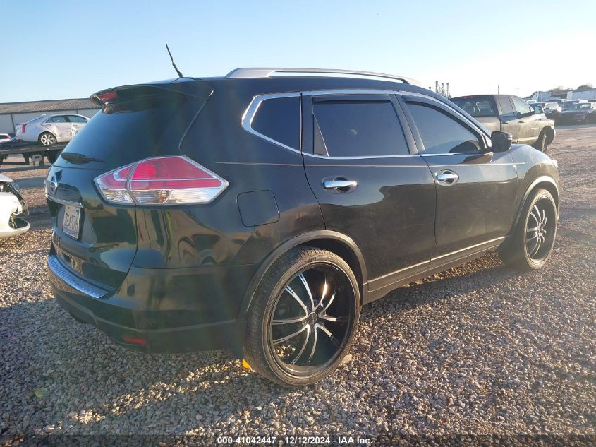 VIN JN8AT2MT8GW008144 2016 Nissan Rogue, S no.4