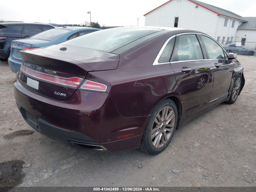 VIN 3LN6L2J95DR821977 2013 Lincoln MKZ no.4