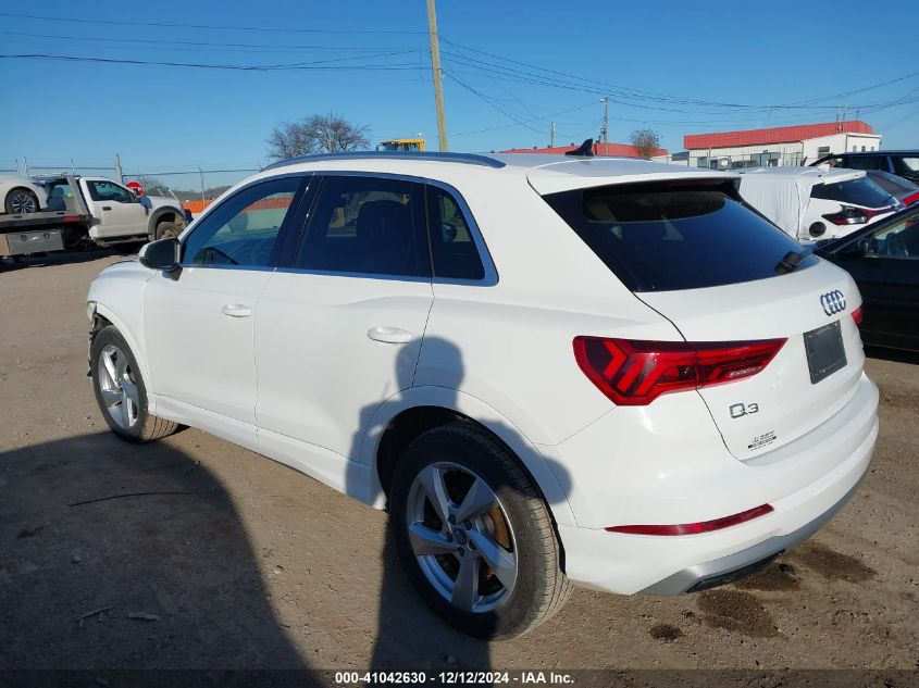 2020 AUDI Q3 PREMIUM 45 TFSI QUATTRO TIPTRONIC - WA1AECF37L1032204