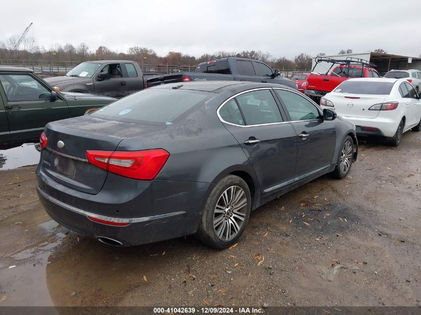 VIN KNALN4D71E5124881 2014 KIA CADENZA no.4