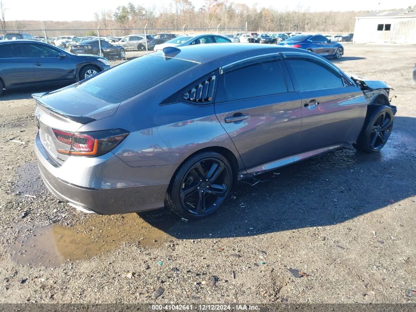 VIN 1HGCV1F16JA206652 2018 HONDA ACCORD no.4