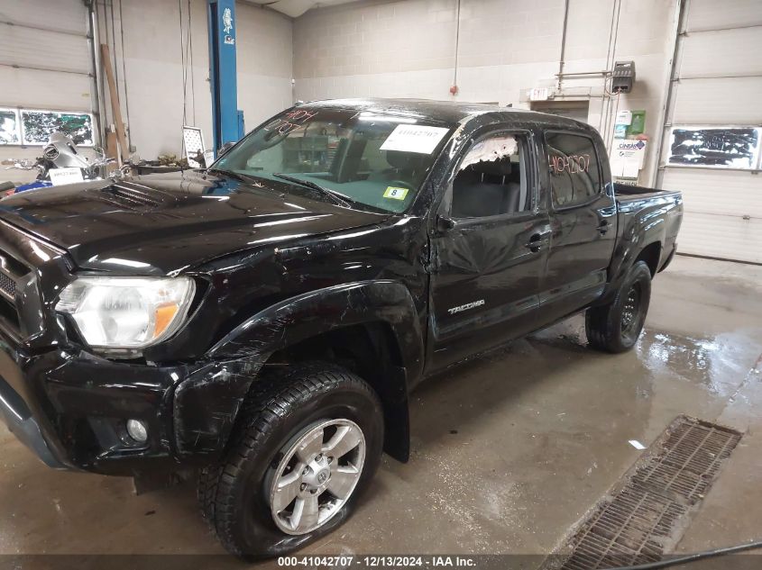 2014 Toyota Tacoma Double Cab VIN: 3TMLU4EN7EM159275 Lot: 41042707