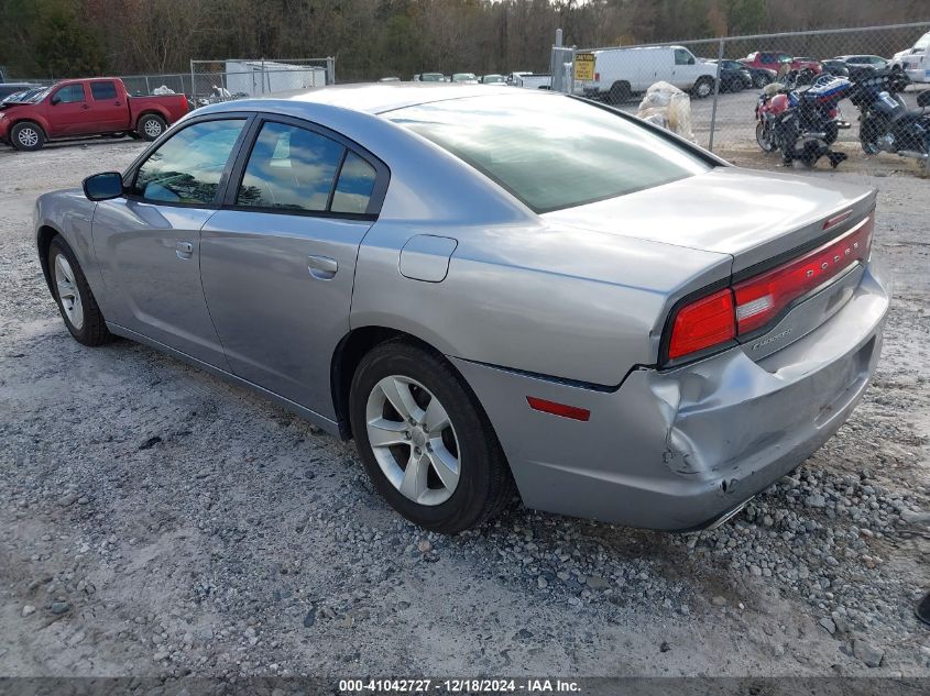 VIN 2C3CDXBG8EH299801 2014 DODGE CHARGER no.3