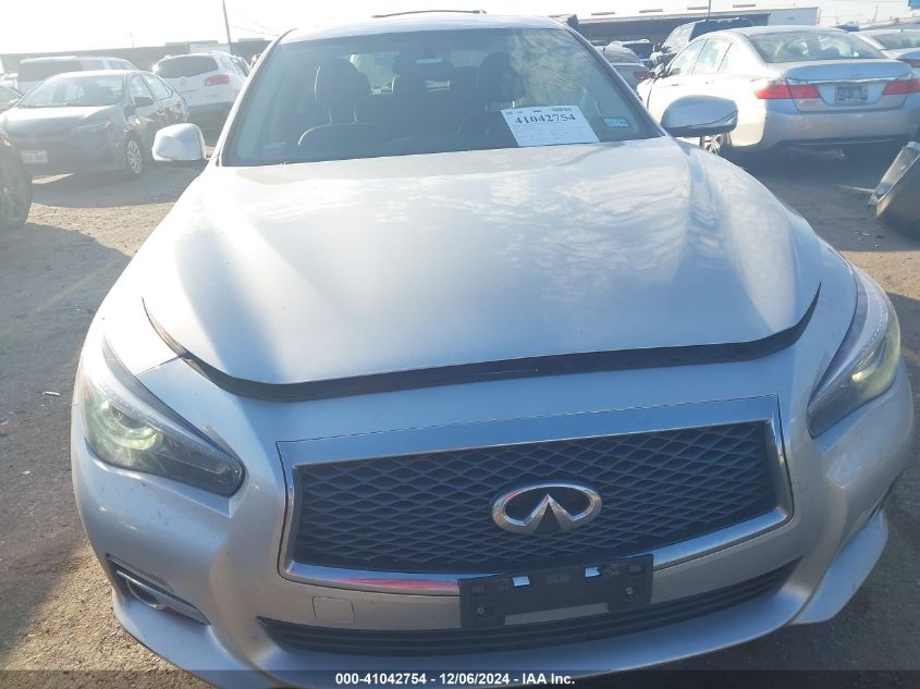 VIN JN1BV7AR6FM413237 2015 Infiniti Q50, Premium no.11