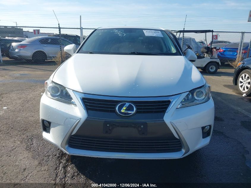 VIN JTHKD5BH4E2208468 2014 Lexus CT, 200H no.12