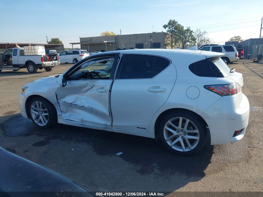 VIN JTHKD5BH4E2208468 2014 Lexus CT, 200H no.14