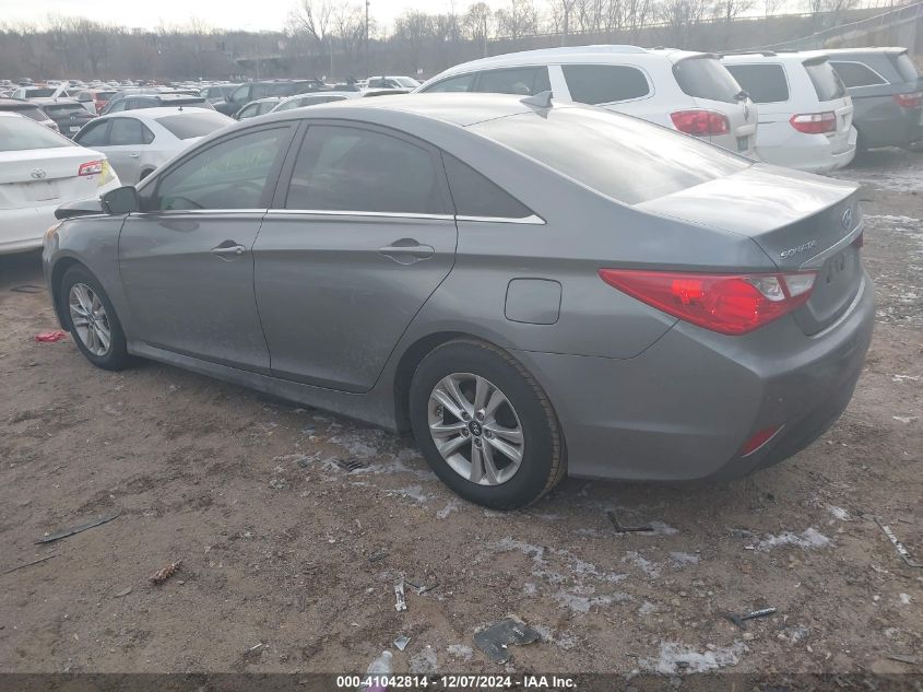 VIN 5NPEB4AC8EH928245 2014 Hyundai Sonata, Gls no.3