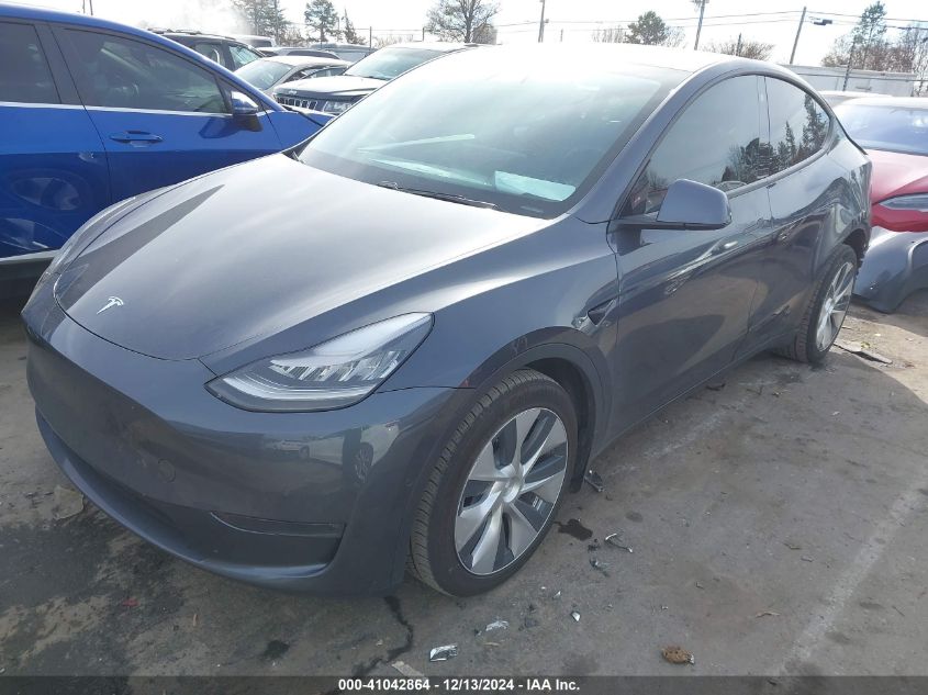 2021 TESLA MODEL Y - 5YJYGDEE1MF070642