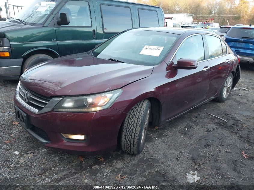 VIN 1HGCR2F88DA039318 2013 Honda Accord, Ex-L no.2