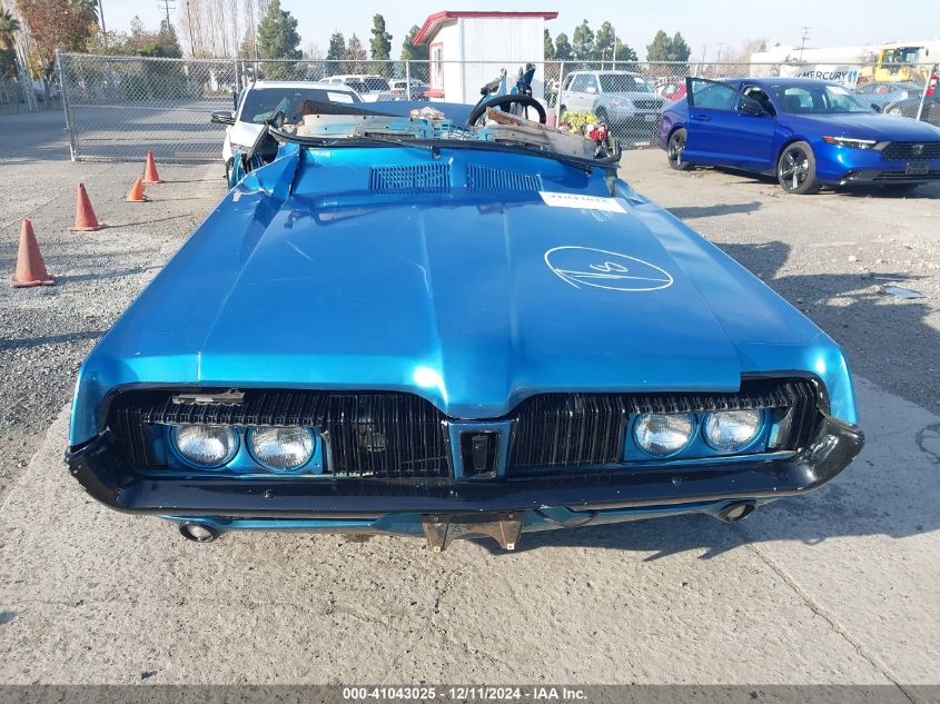 1968 Mercury Cougar VIN: 0000008R91F504898 Lot: 41043025