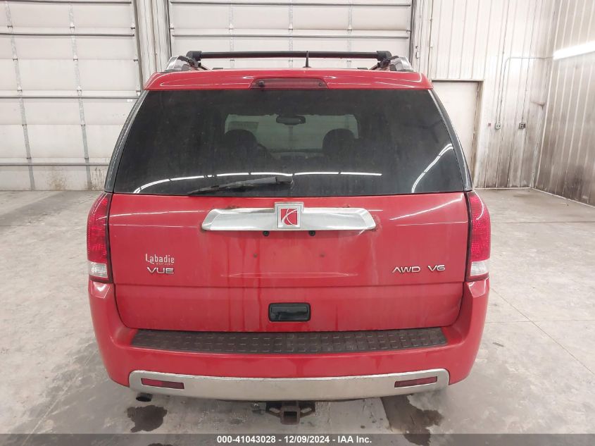 2006 Saturn Vue V6 VIN: 5GZCZ63486S852273 Lot: 41043028