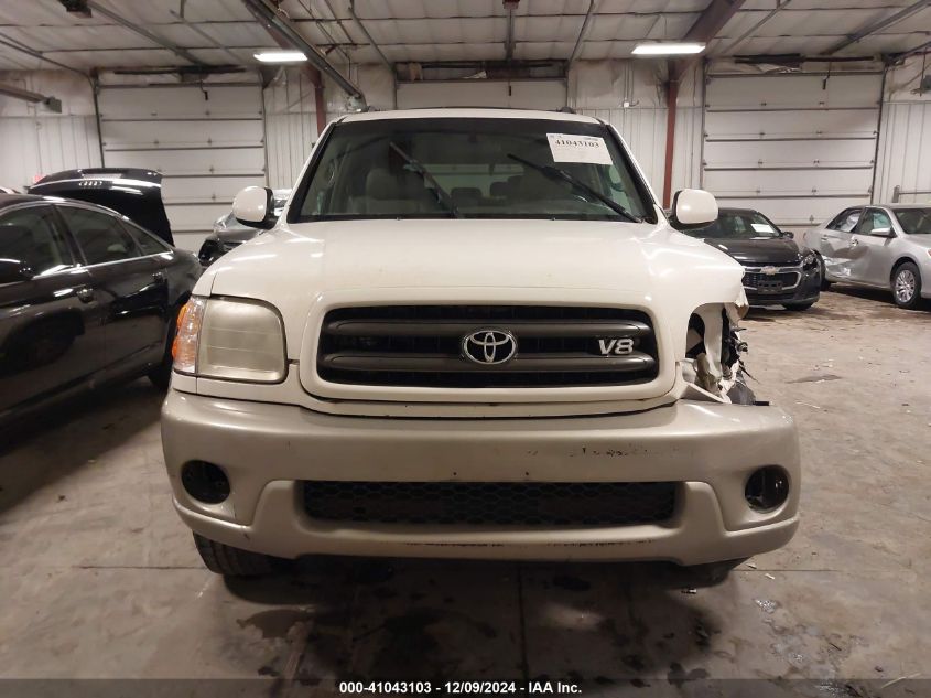 2004 Toyota Sequoia Sr5 V8 VIN: 5TDBT44A74S225058 Lot: 41043103