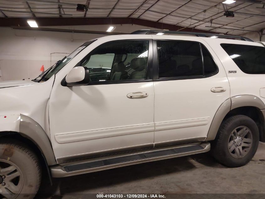 2004 Toyota Sequoia Sr5 V8 VIN: 5TDBT44A74S225058 Lot: 41043103