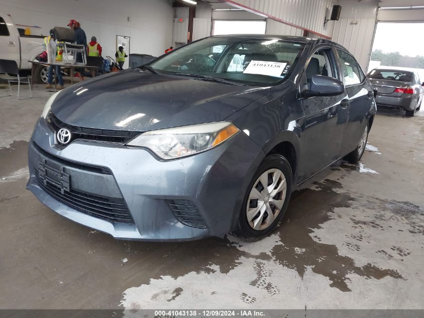 VIN 2T1BURHE9FC393478 2015 TOYOTA COROLLA no.2