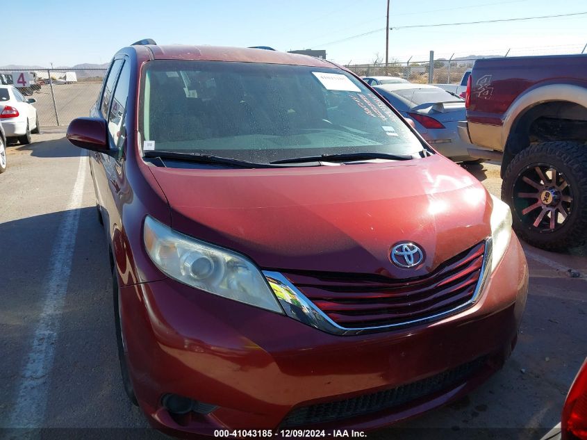 VIN 5TDKZ3DCXHS864843 2017 TOYOTA SIENNA no.12