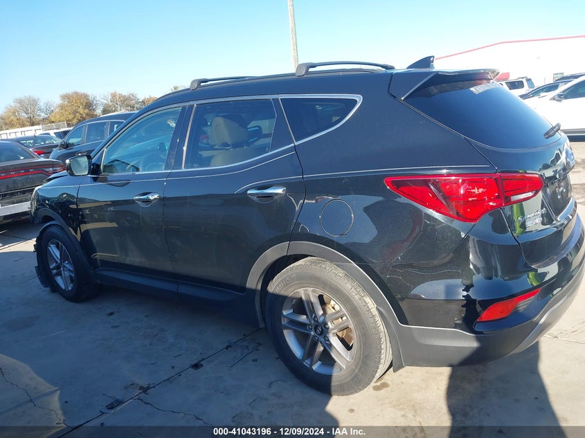2017 Hyundai Santa Fe Sport 2.4L VIN: 5NMZUDLB8HH019990 Lot: 41043196