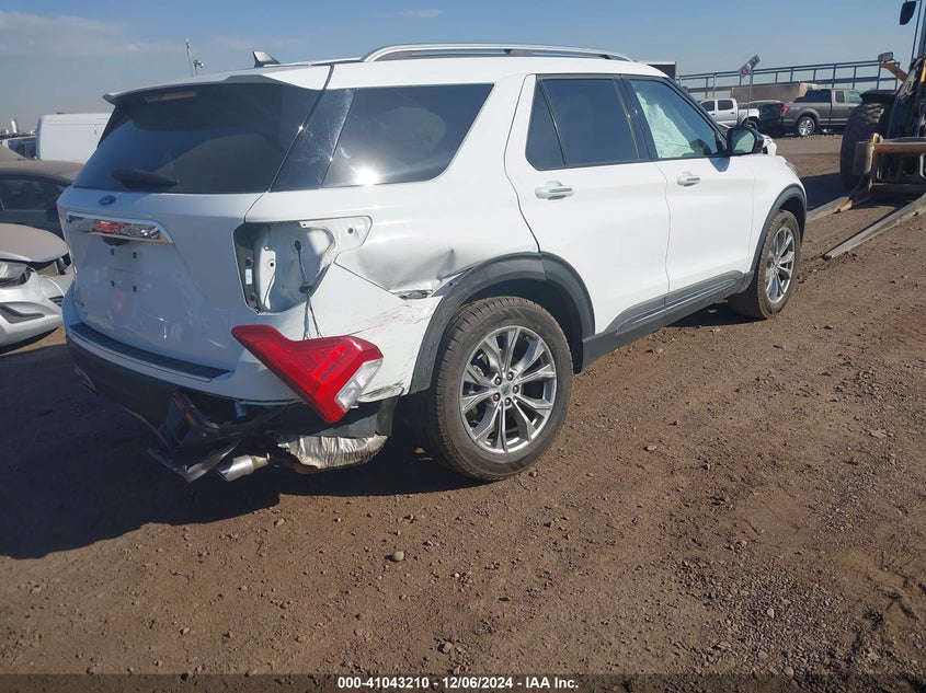 Vin: 1fmsk7fh3ngb06526, lot: 41533155, ford explorer limited 20224