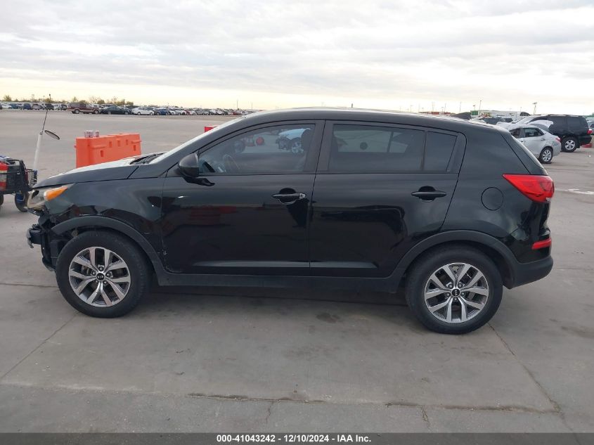 2015 Kia Sportage Lx VIN: KNDPB3AC6F7671370 Lot: 41043242