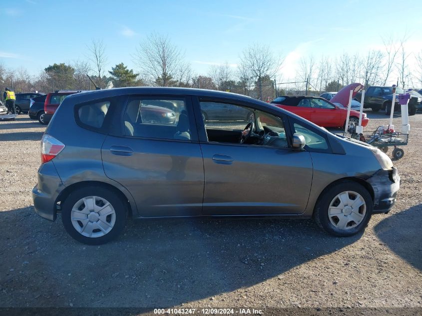 VIN JHMGE8H36DC005252 2013 HONDA FIT no.13