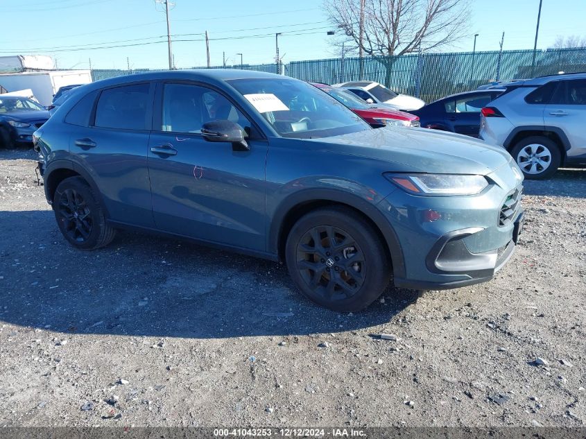 VIN 3CZRZ2H56RM749141 2024 Honda HR-V, Awd Sport/Aw... no.1