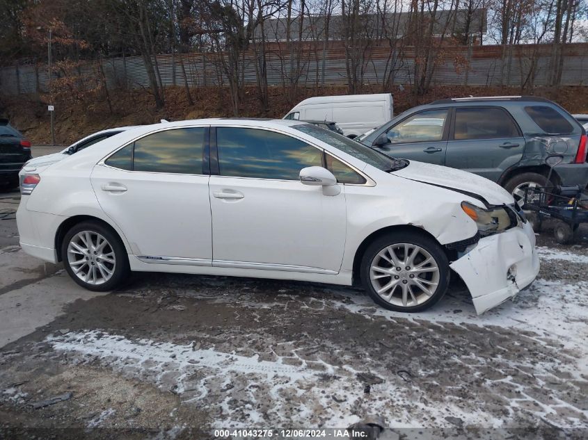 2010 Lexus Hs 250H Premium VIN: JTHBB1BA9A2027569 Lot: 41043275